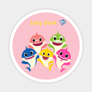 Baby Sharks Magnet